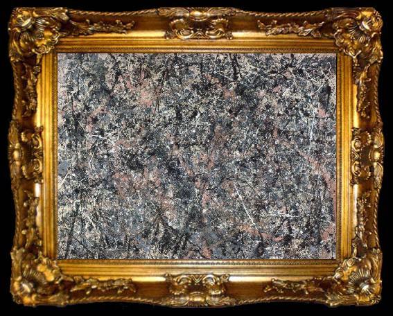 framed  Jackson Pollock number 1,1950 (lavender mist), ta009-2